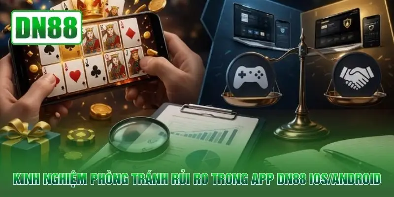 Kinh nghiệm phòng tránh rủi ro trong app DN88 iOS/Android